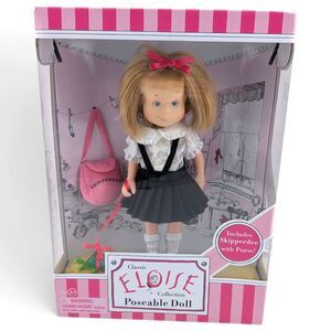 YOTTOY Eloise 7.5" Poseable Doll Skipperdee Purse 2016 Original Box